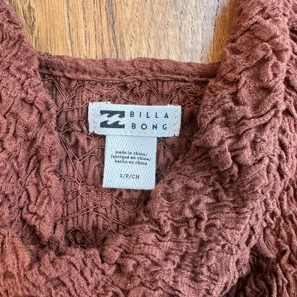 Billabong Flower Hour Cutout Minidress - Picture 3 of 4